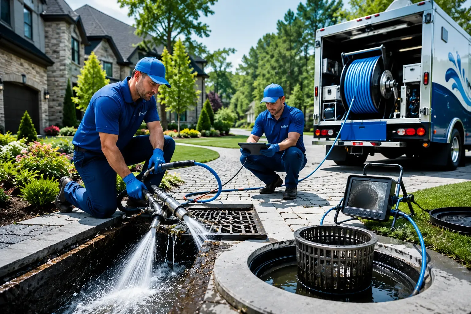 Local outdoor drain cleaning professionals in Bentley, LA