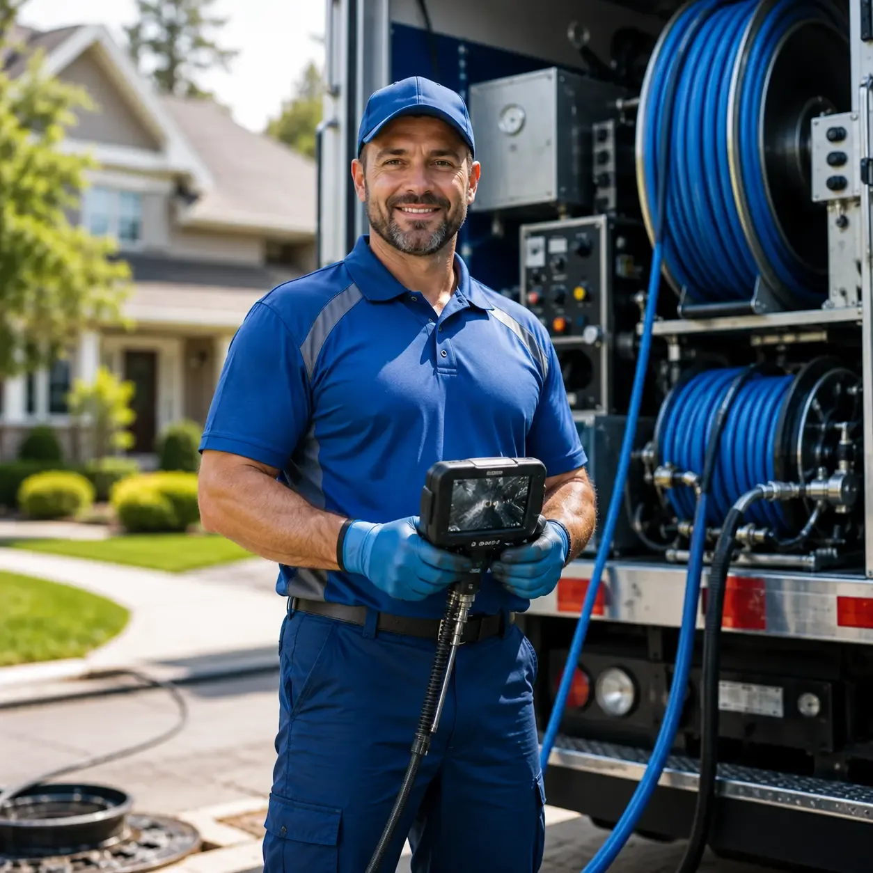 Local outdoor drain cleaning specialists in Bentley, LA